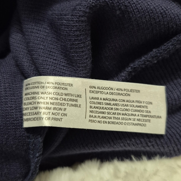 U.S. Polo Assn. Navy Quarter-Zip Sweater - Picture 8 of 8